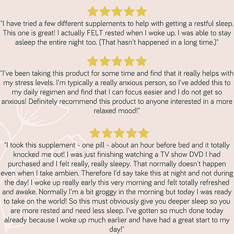 Sweet Dreams - 5HTP + GABA